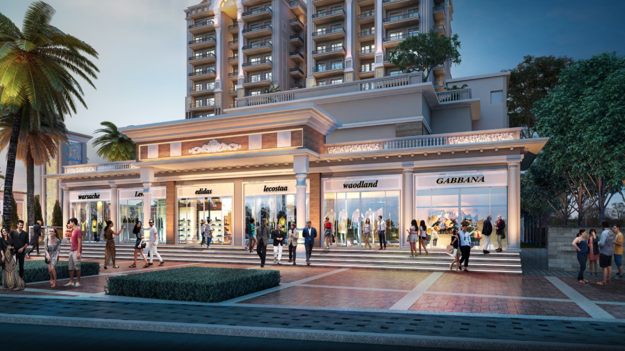 Affinity Belgravia landscape and walkway view