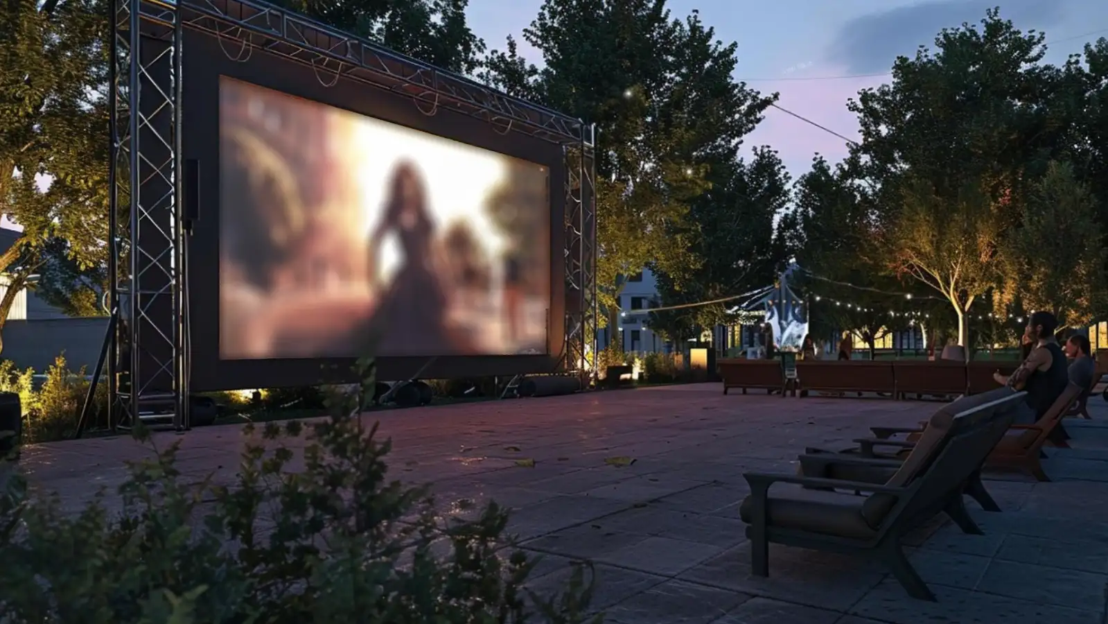 Luxury entrance and secure managed access