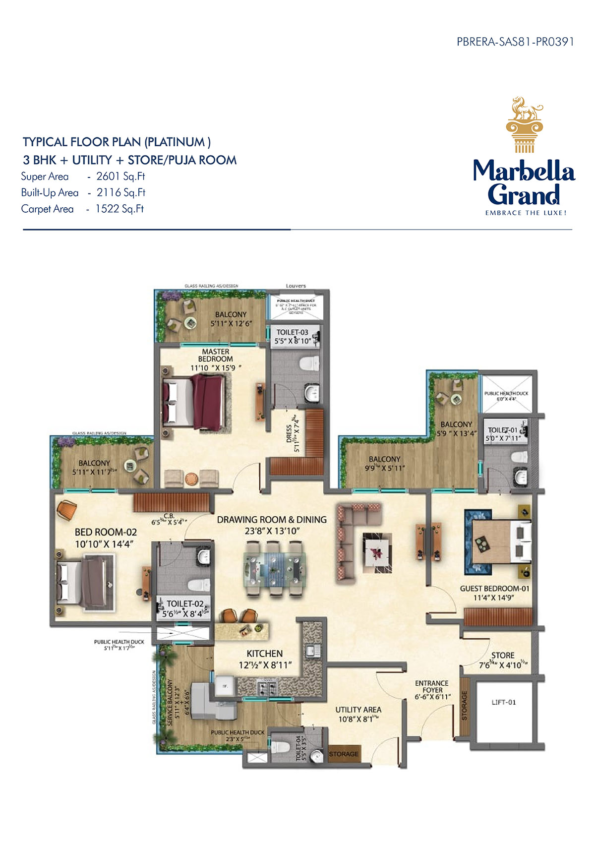 Marbella Grand site plan