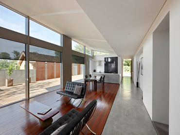 Open area for sunlight and ventilation