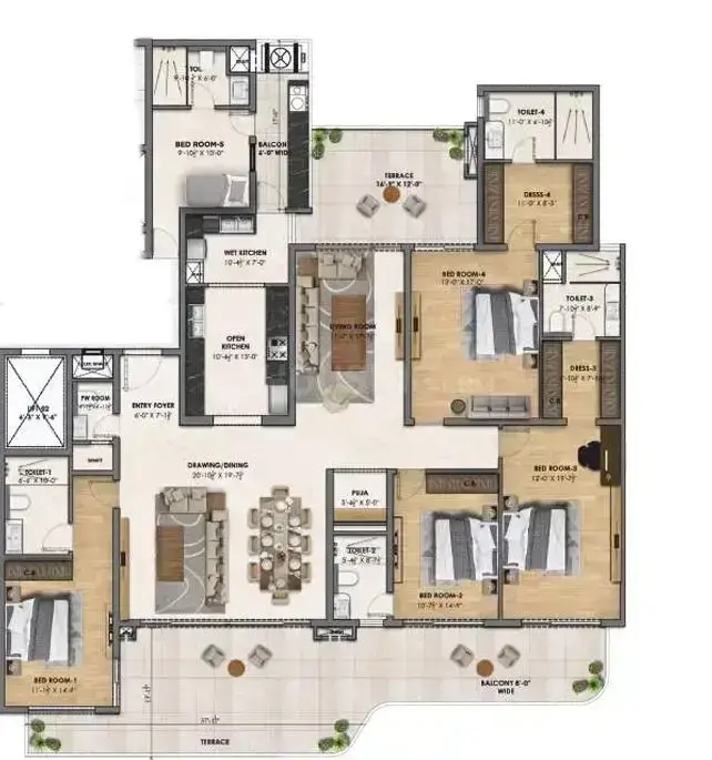 4 BHK
