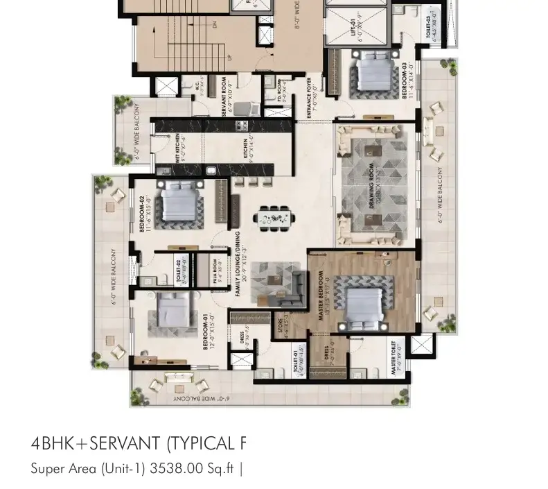 4 BHK