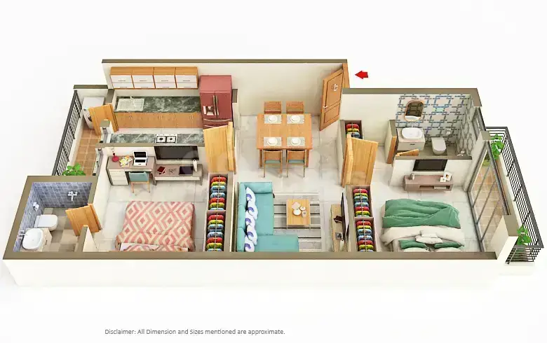 2 BHK Apartment