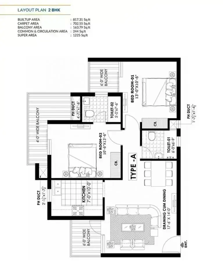 Ubber Mews Gate Kharar – Smart & Spacious Living