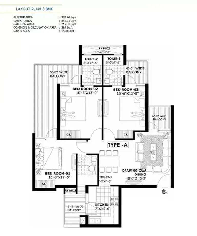 Ubber Mews Gate Kharar – Smart & Spacious Living