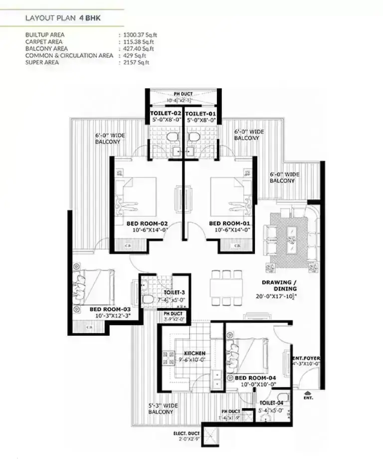 Ubber Mews Gate Kharar – Smart & Spacious Living