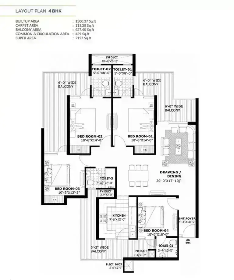 Ubber Mews Gate Kharar – Smart & Spacious Living