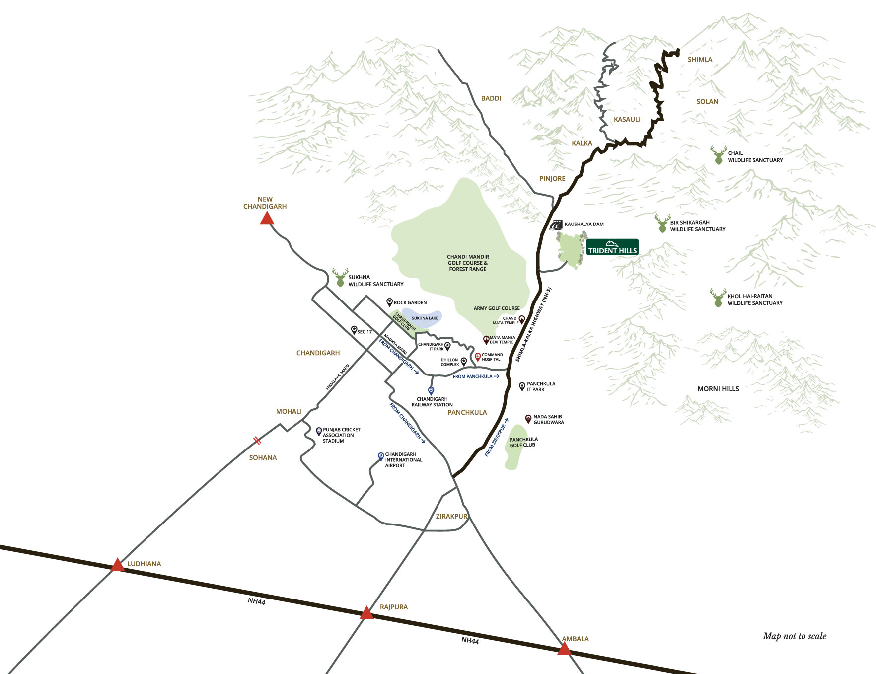 Location map and connectivity overview